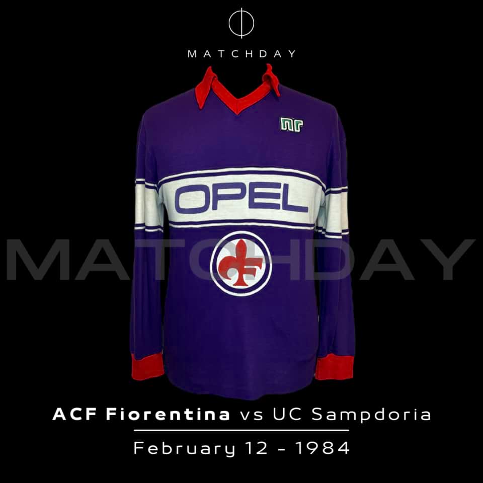 Giancarlo Antognoni – Match worn – Fiorentina vs Sampdoria – 1984 - Imagen 4