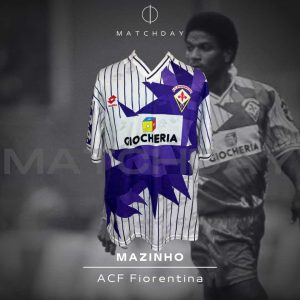 Mazinho - Fiorentina - Match Worn - 1991
