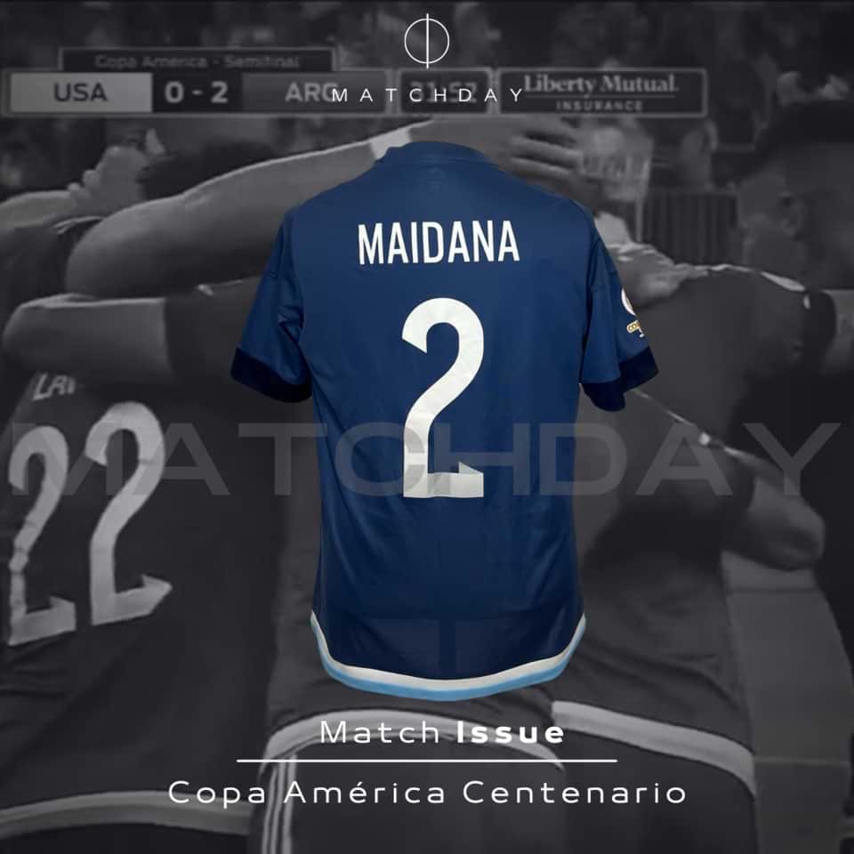 Jonatan Maidana – Match Issue – Argentina National Team – Copa América Centenario 2016 - Imagen 3