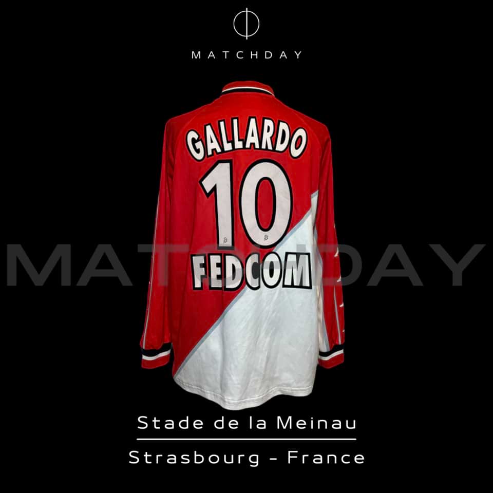 Marcelo Gallardo – AS Monaco Match Worn LNF 2000 - Imagen 5