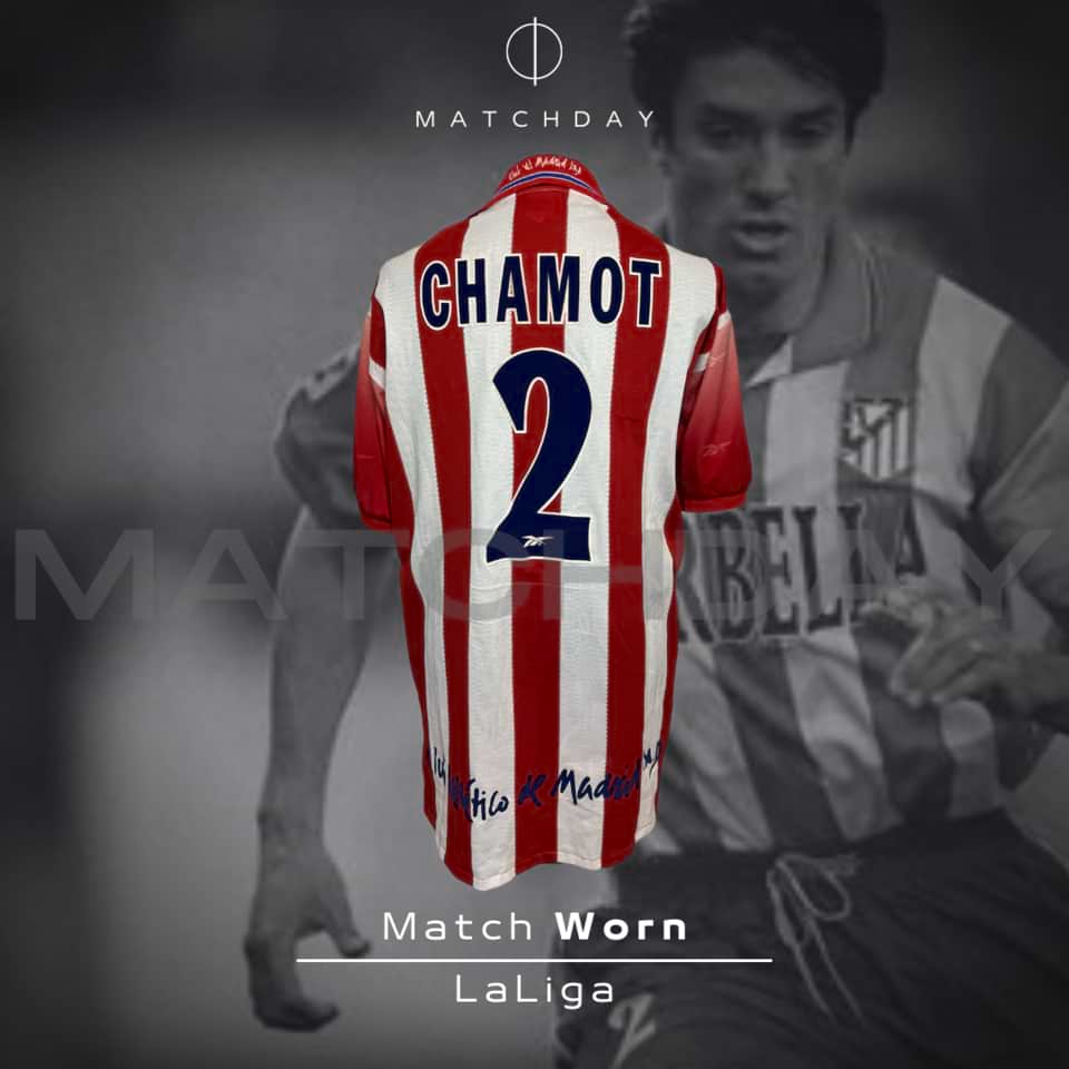 Jose Chamot – Atlético Madrid – Match Worn – June 1999 - Image 3