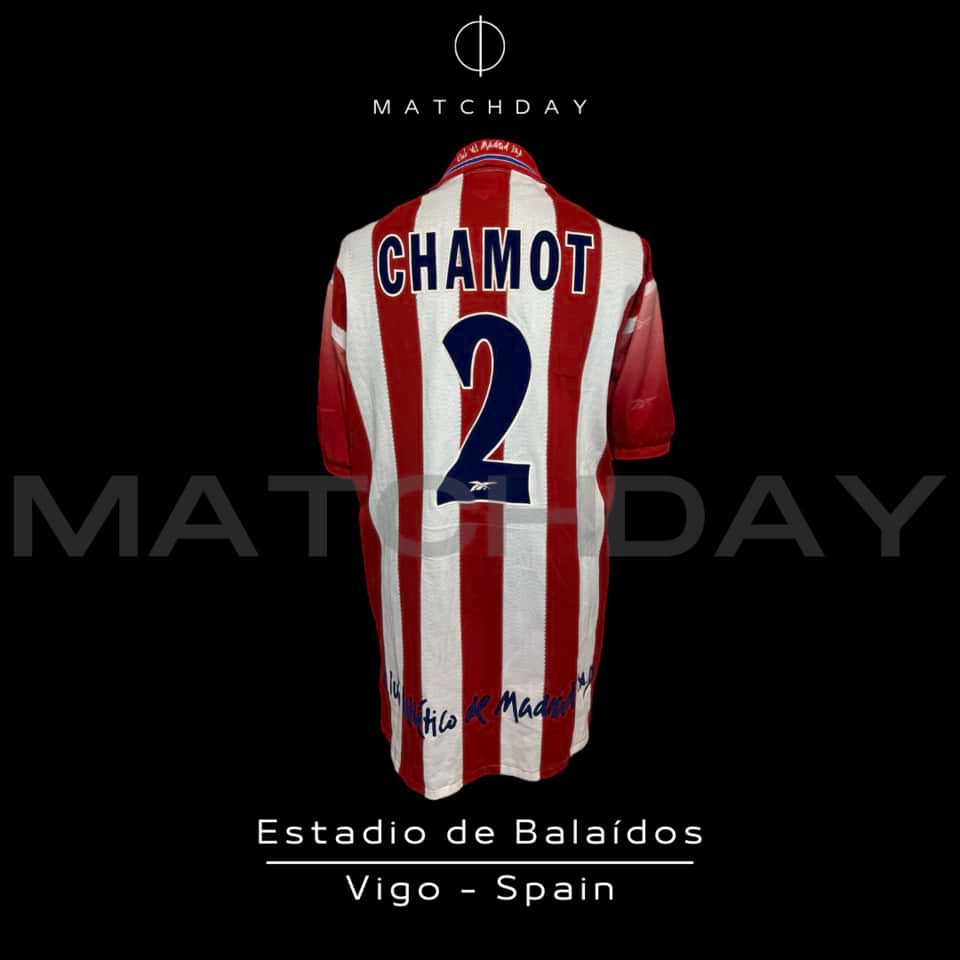 Jose Chamot – Atlético Madrid – Match Worn – June 1999 - Image 5