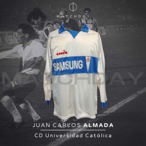 Juan Carlos Almada - Universidad Católica - Match Worn - Final Copa Libertadores 1993