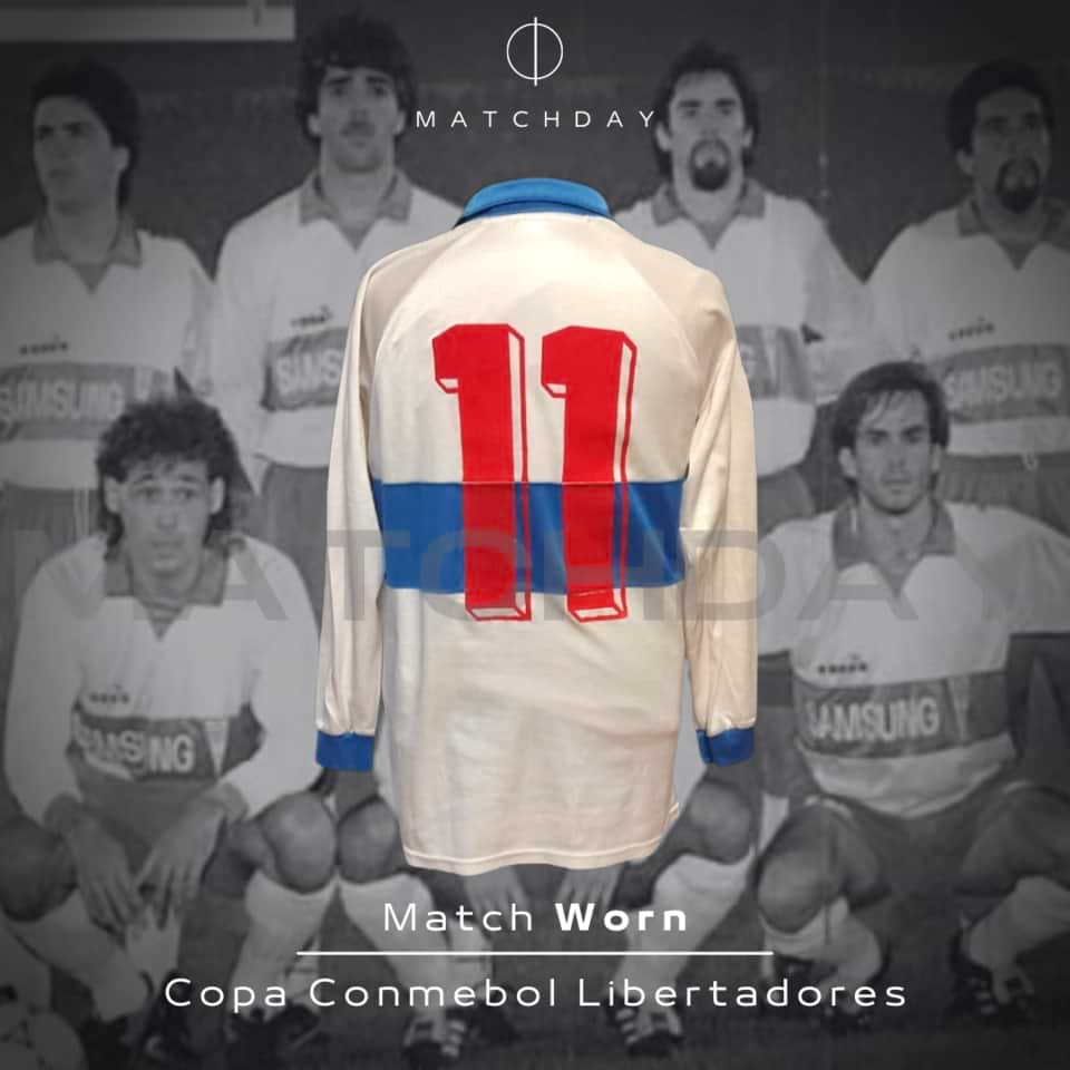 Juan Carlos Almada – Universidad Católica – Match Worn – Final Copa Libertadores 1993 - Imagen 3