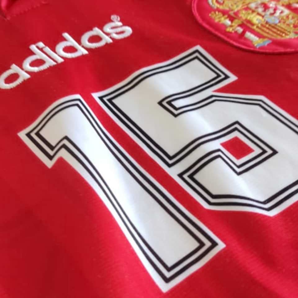 Jose Amavisca – Match Worn – España – 1995 – Friendly Match - Imagen 7
