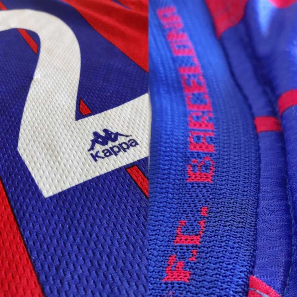 Albert Ferrer – Barcelona – Match Worn – April 1998 - Imagen 8