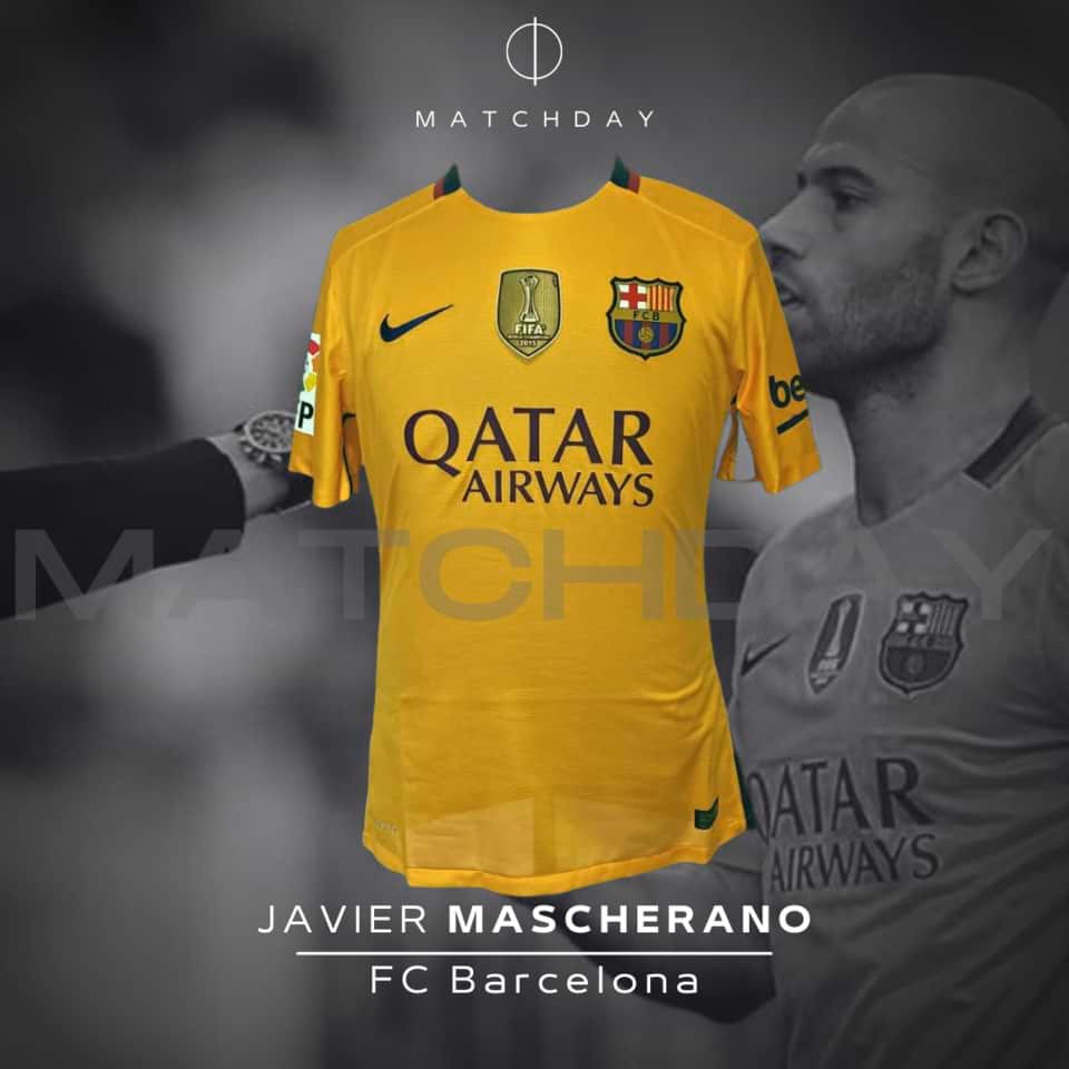 Javier Mascherano – Barcelona – Match Issue – 2016 Regular season