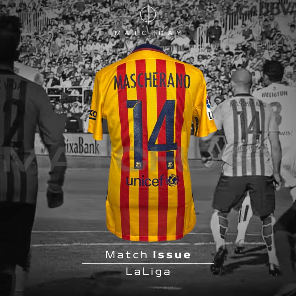 Javier Mascherano – Barcelona – Match Issue – 2016 Regular season - Image 3