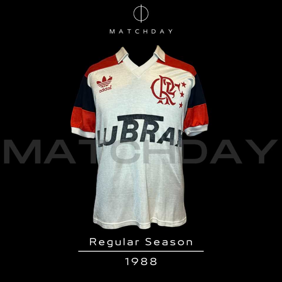 Zico – Match Worn – Flamengo – Campeonato Carioca de Futebol 1988 - Imagen 4