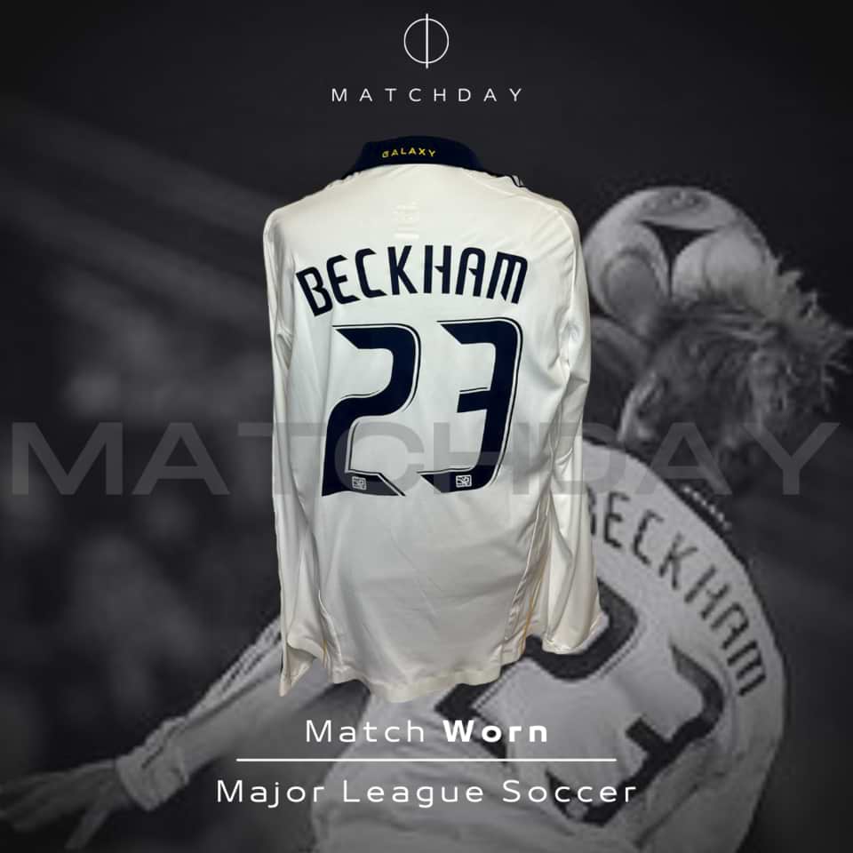 David Beckham – Match Worn – Los Angeles Galaxy – 2009 Regular Season - Imagen 3