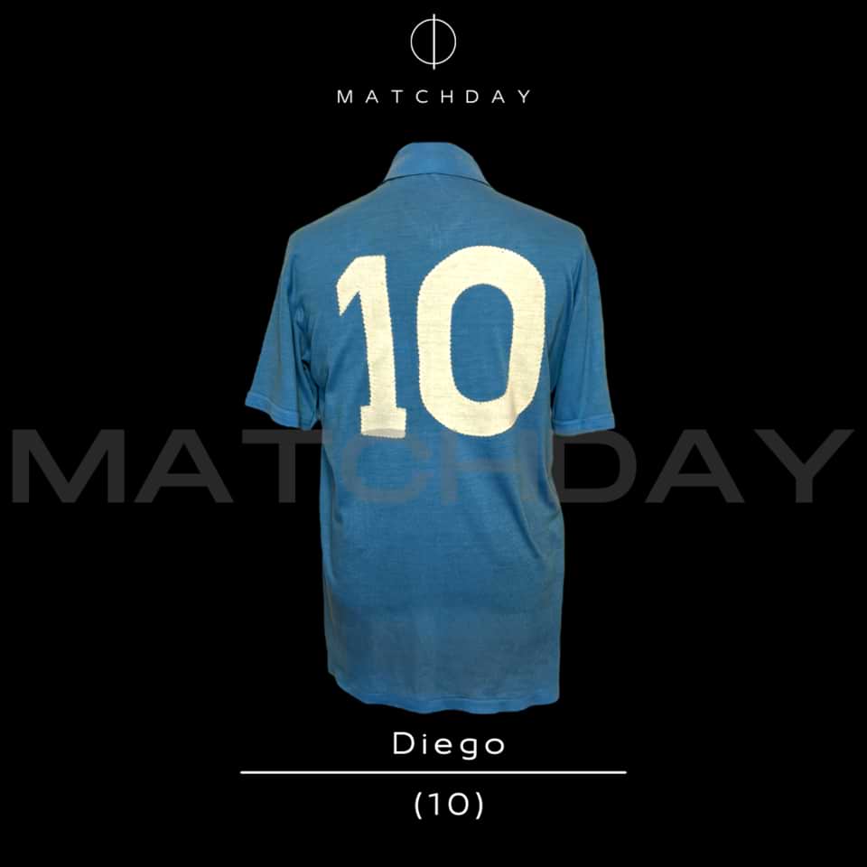 Diego Armando Maradona – Napoli – Match Worn – Serie A 1986/87 - Imagen 5