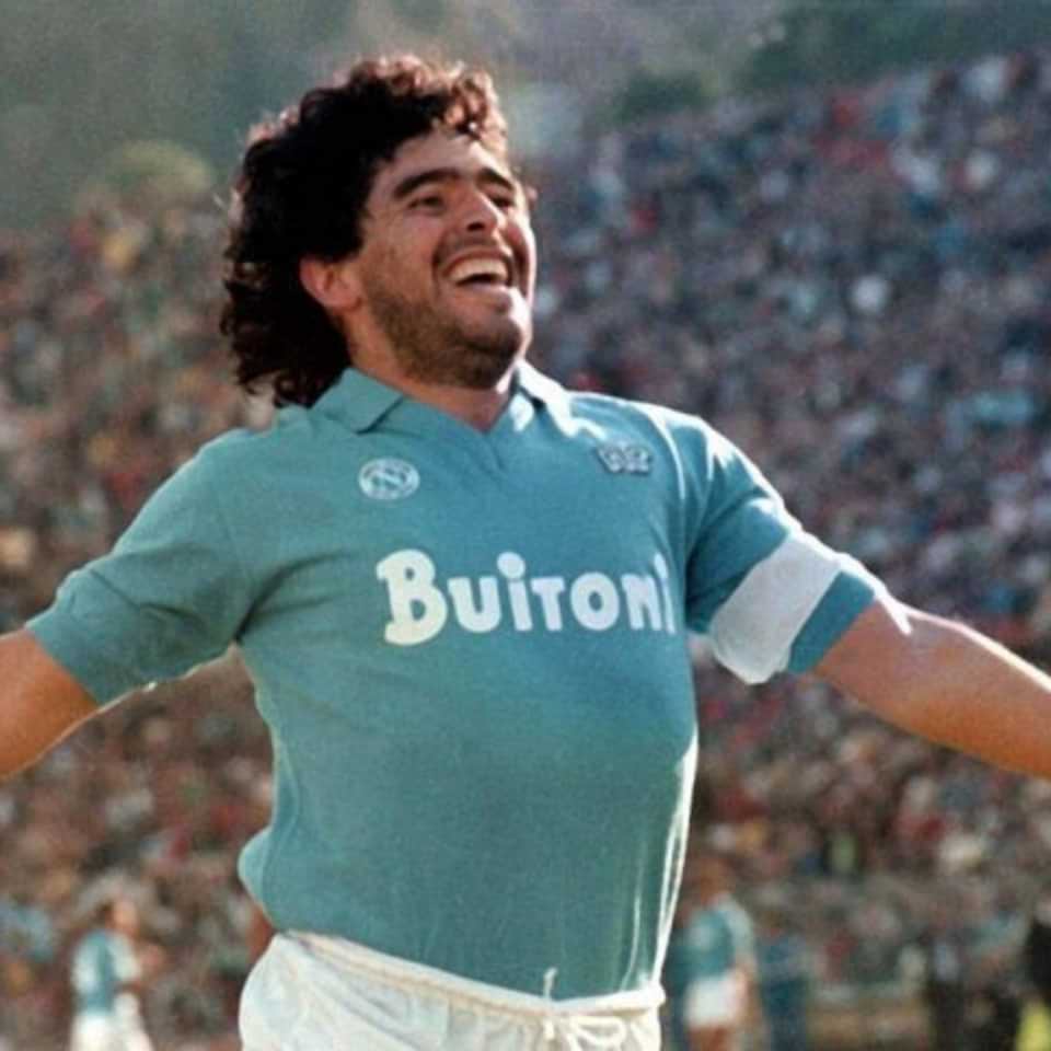 Diego Armando Maradona – Napoli – Match Worn – Serie A 1986/87 - Imagen 11