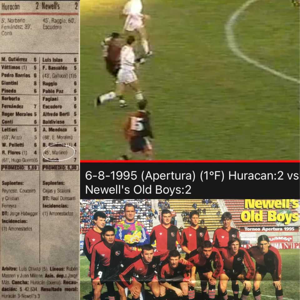 Gerardo Martino – Newells – Match Worn – Torneo Apertura 1995 - Imagen 11