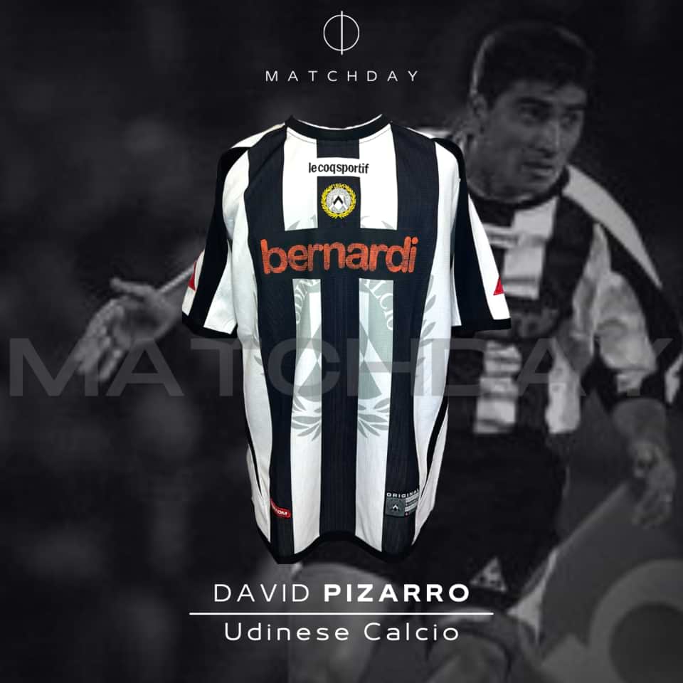 David Pizarro – Udinese – Match worn – 2003