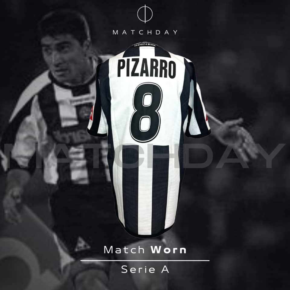 David Pizarro – Udinese – Match worn – 2003 - Imagen 3