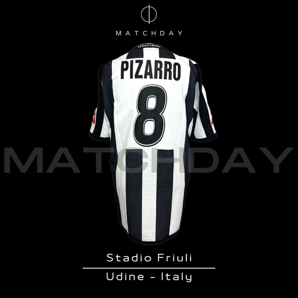 David Pizarro – Udinese – Match worn – 2003 - Imagen 5