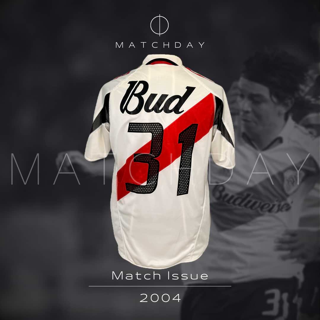 River Plate – Adidas – Marcelo “Muñeco” Gallardo – Torneo Clausura 2004 - Imagen 3