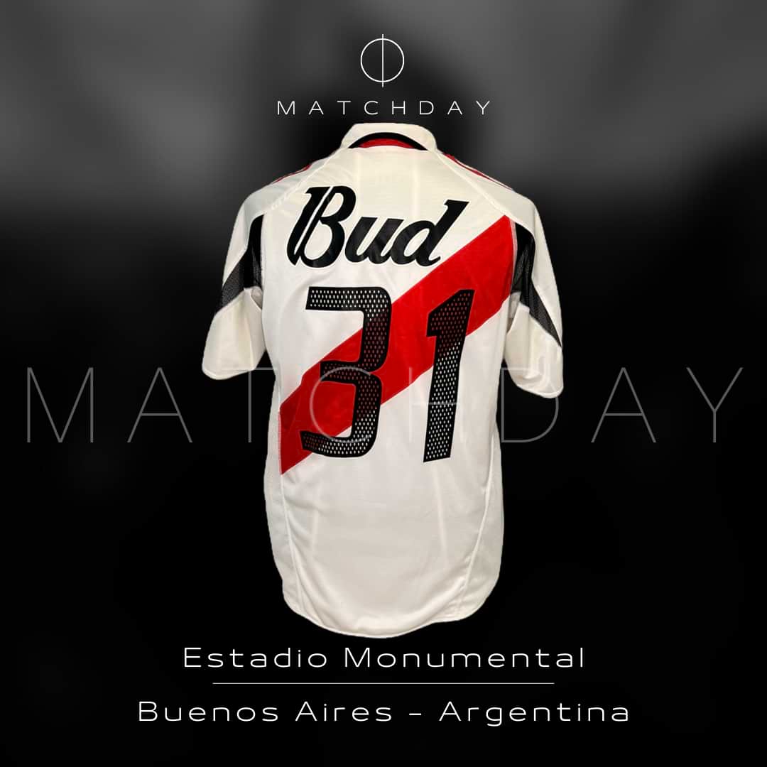 River Plate – Adidas – Marcelo “Muñeco” Gallardo – Torneo Clausura 2004 - Imagen 5