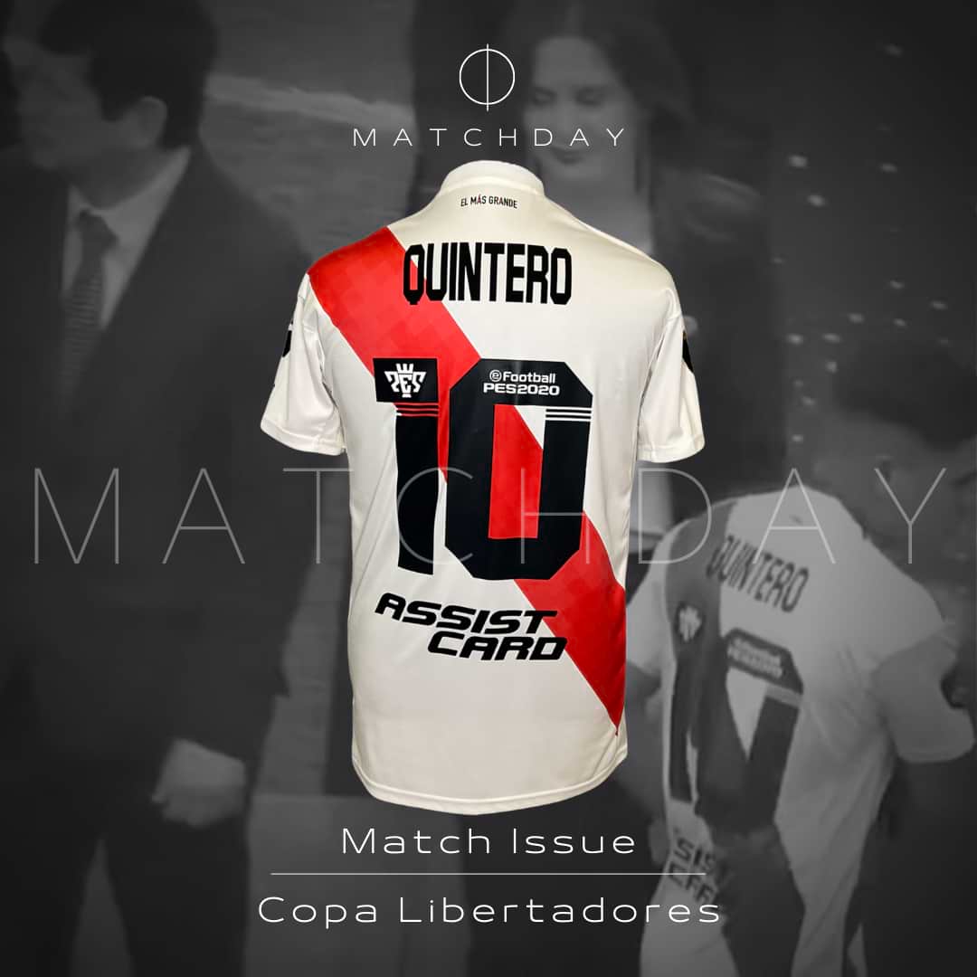 River Plate – Camiseta Juan Fernando Quintero – Copa Libertadores 2019 - Imagen 3