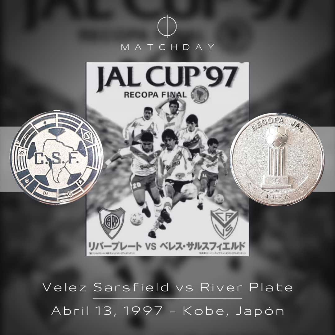 Medalla Recopa Sudamericana 1997 - Imagen 3