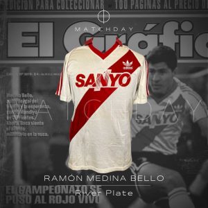 River Plate - Adidas - Medina Bello - Match Worn - Torneo Apertura 1992