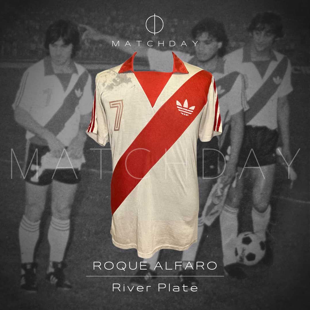 River Plate – Camiseta Roque Alfaro – Gira 1984
