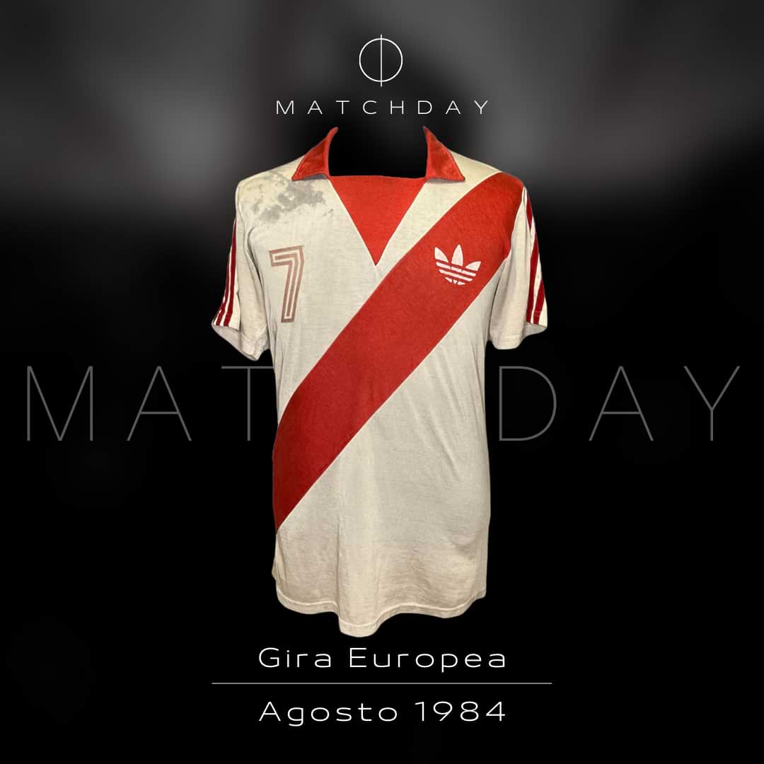 River Plate – Camiseta Roque Alfaro – Gira 1984 - Image 4