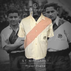 River Plate - St. Margaret 1935-1940  -Campeonato Primera División Argentina - Match Worn