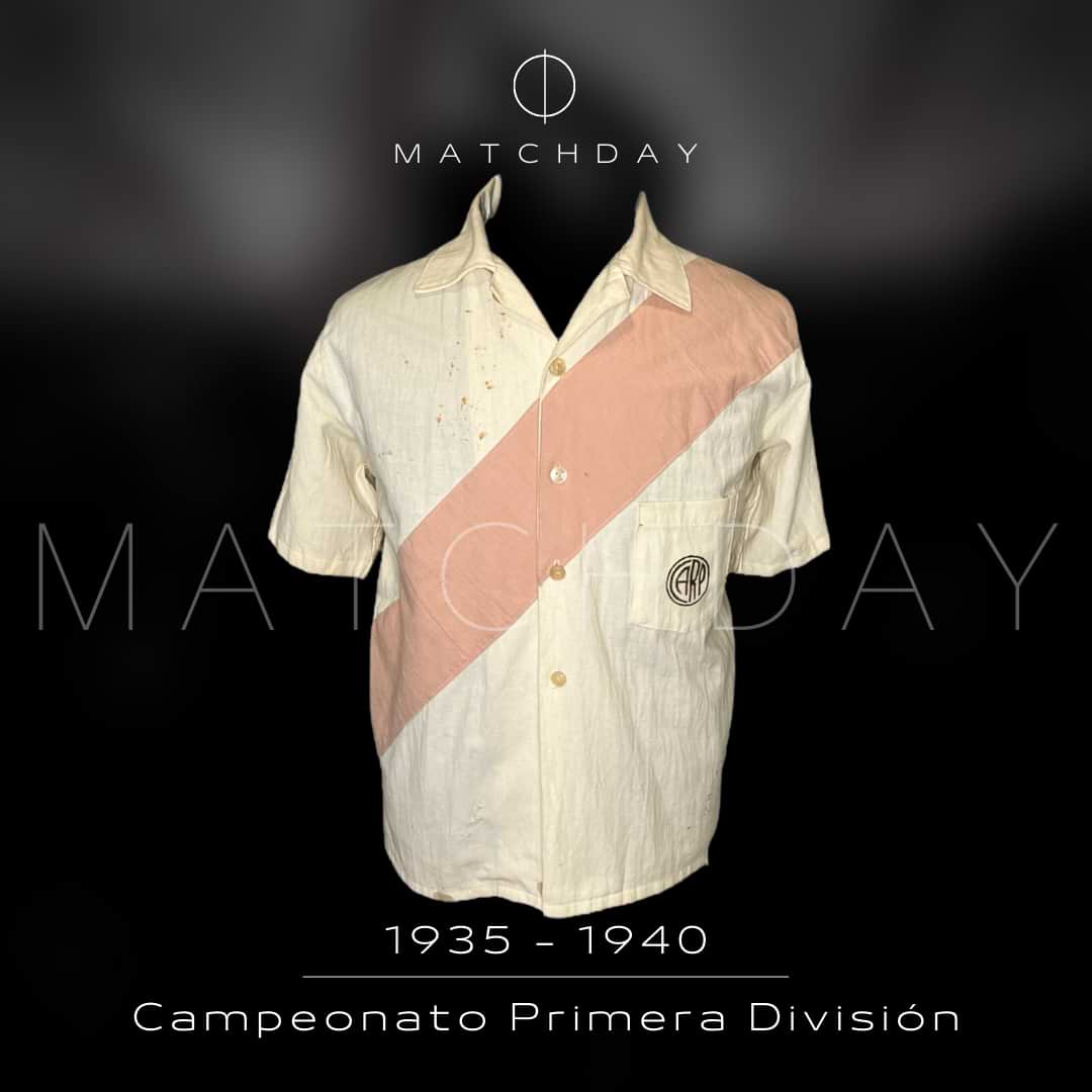 River Plate – St. Margaret 1935-1940 -Campeonato Primera División Argentina – Match Worn - Image 4