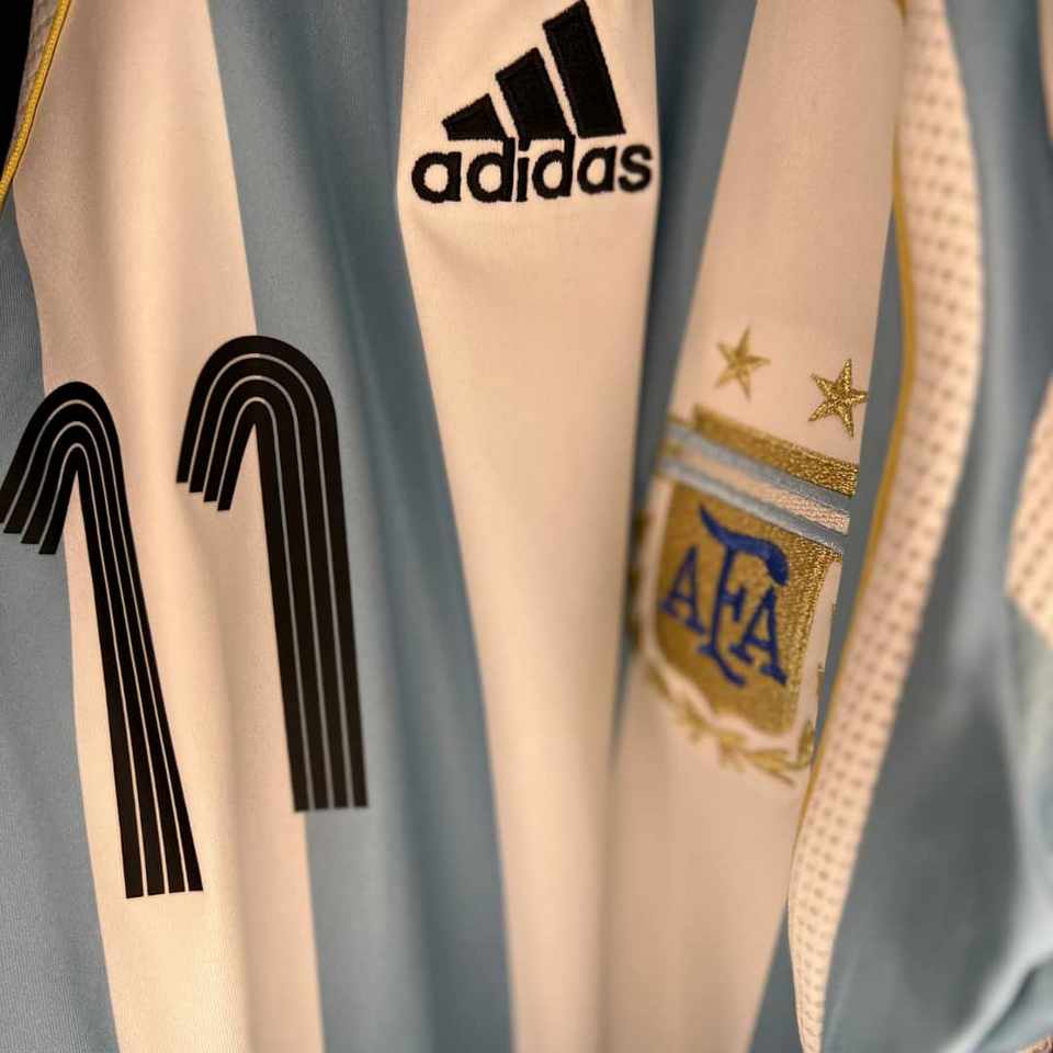 Carlos Tevez match issue jersey – AFA – Copa America 2007 - Image 6