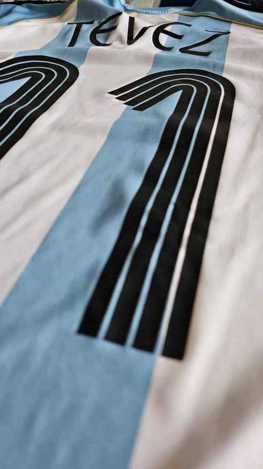 Carlos Tevez match issue jersey – AFA – Copa America 2007 - Image 13
