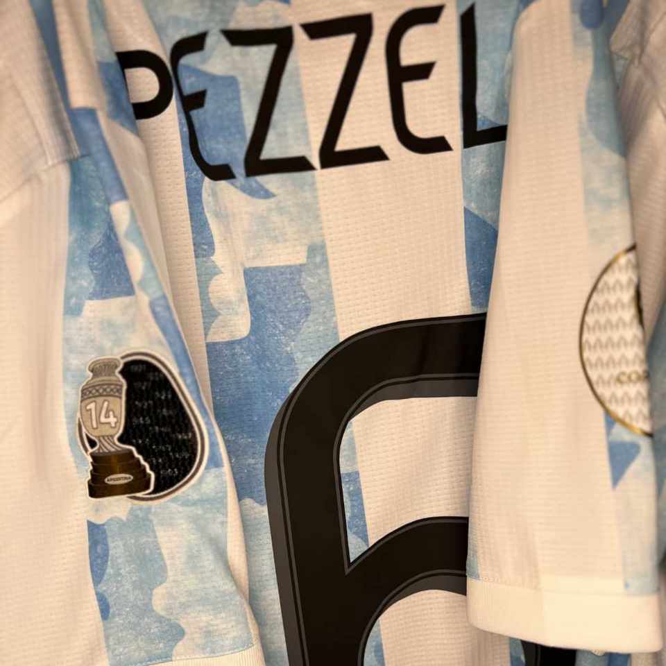 German Pezzella match issue jersey – AFA – Copa America 2021 - Image 7