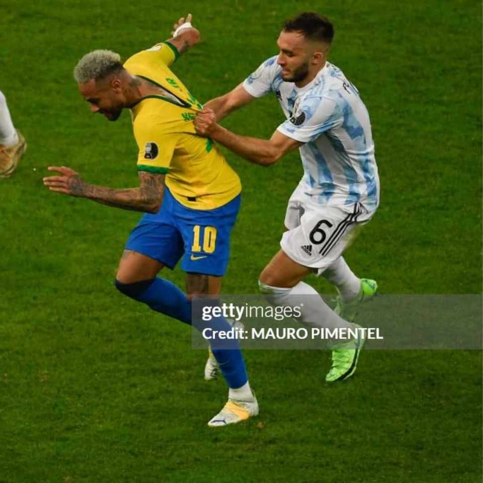 German Pezzella match issue jersey – AFA – Copa America 2021 - Image 16