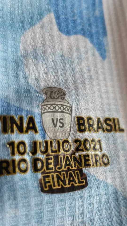 German Pezzella match issue jersey – AFA – Copa America 2021 - Image 9