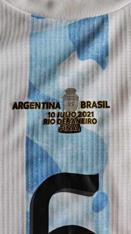 German Pezzella match issue jersey – AFA – Copa America 2021 - Image 10