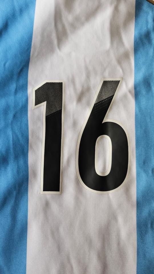 Sergio Agüero match issue jersey – AFA – Eliminatorias 2014 - Image 9