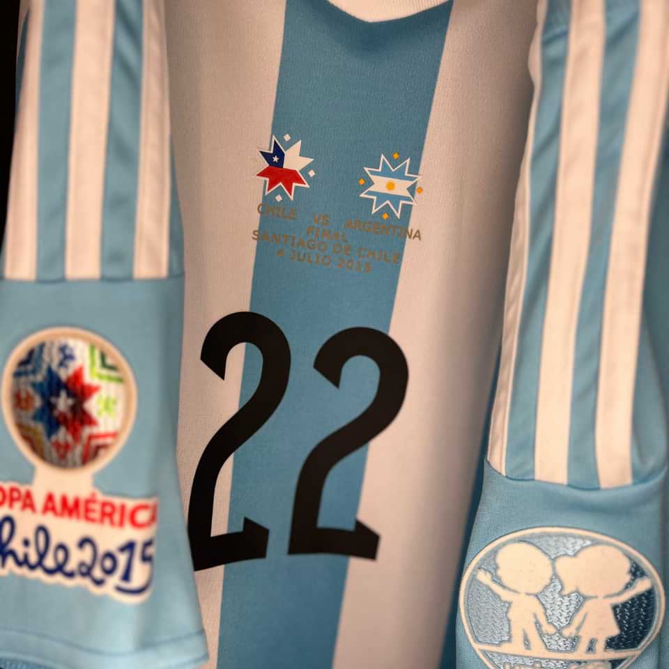 Ezequiel Lavezzi match issue jersey- AFA – Copa America 2015 - Image 6