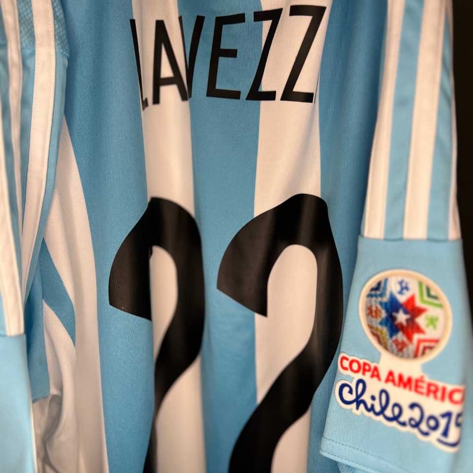 Ezequiel Lavezzi match issue jersey- AFA – Copa America 2015 - Image 7