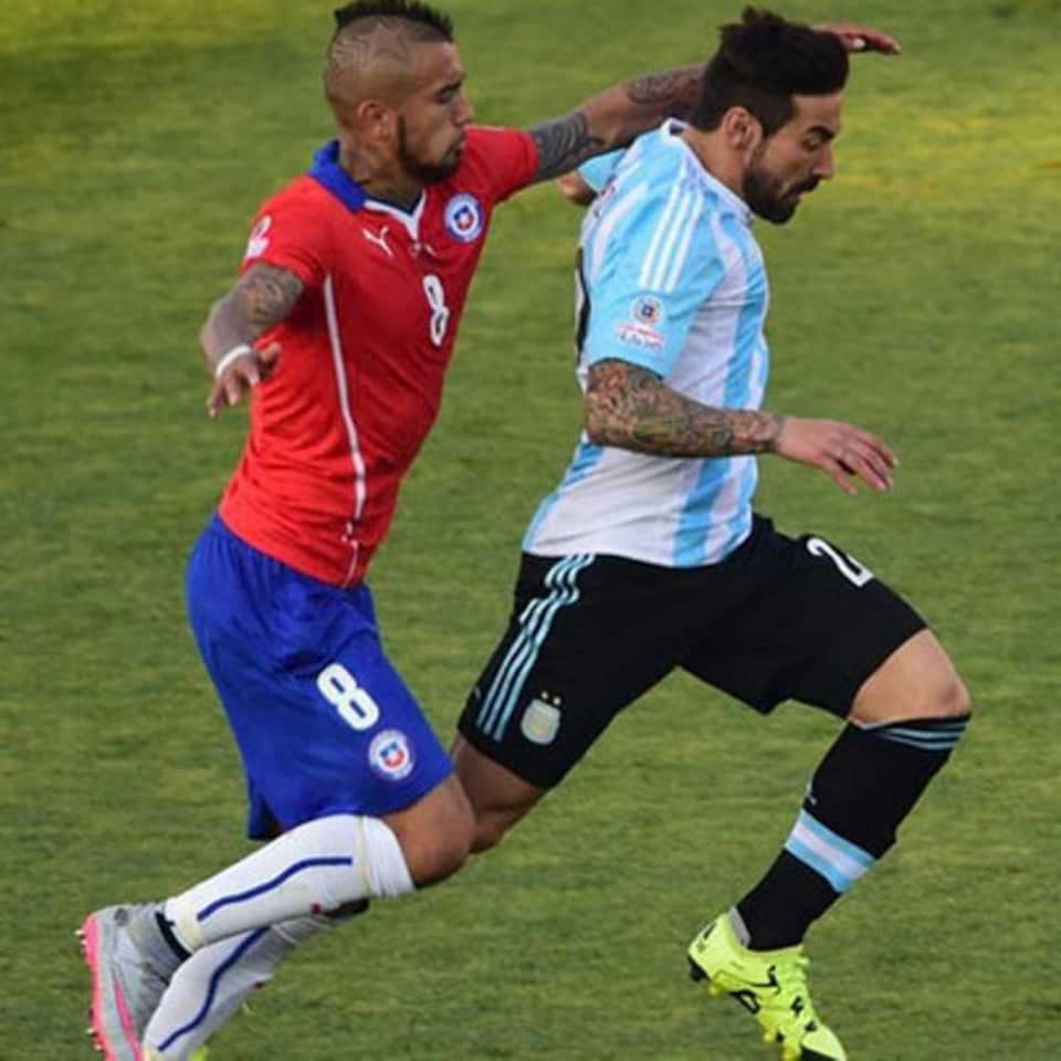 Ezequiel Lavezzi match issue jersey- AFA – Copa America 2015 - Image 16
