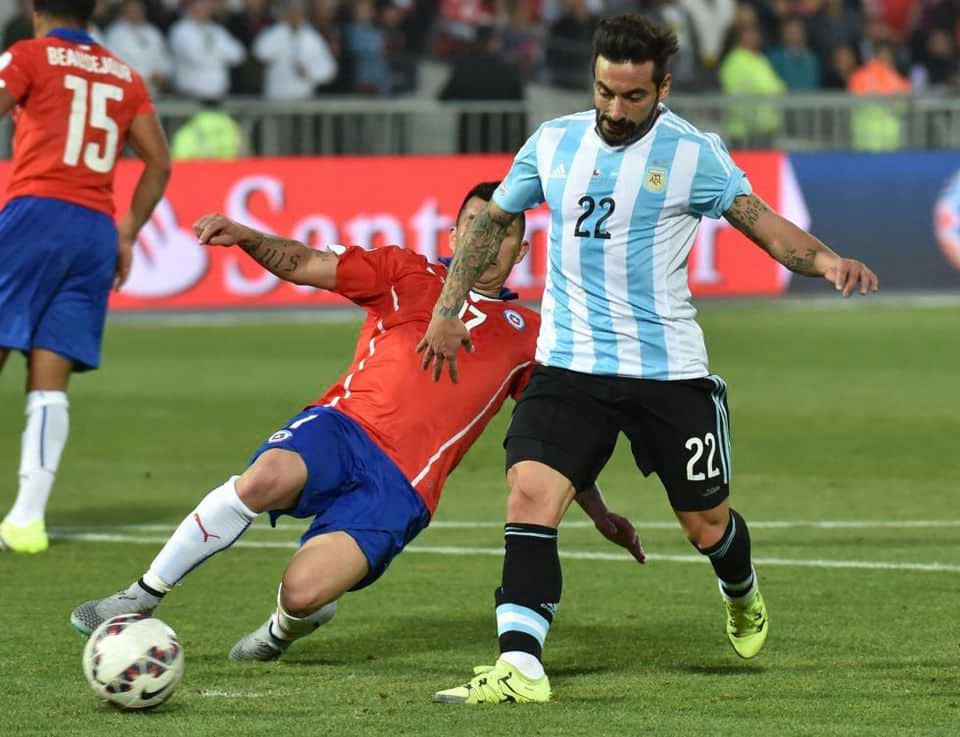 Ezequiel Lavezzi match issue jersey- AFA – Copa America 2015 - Image 17