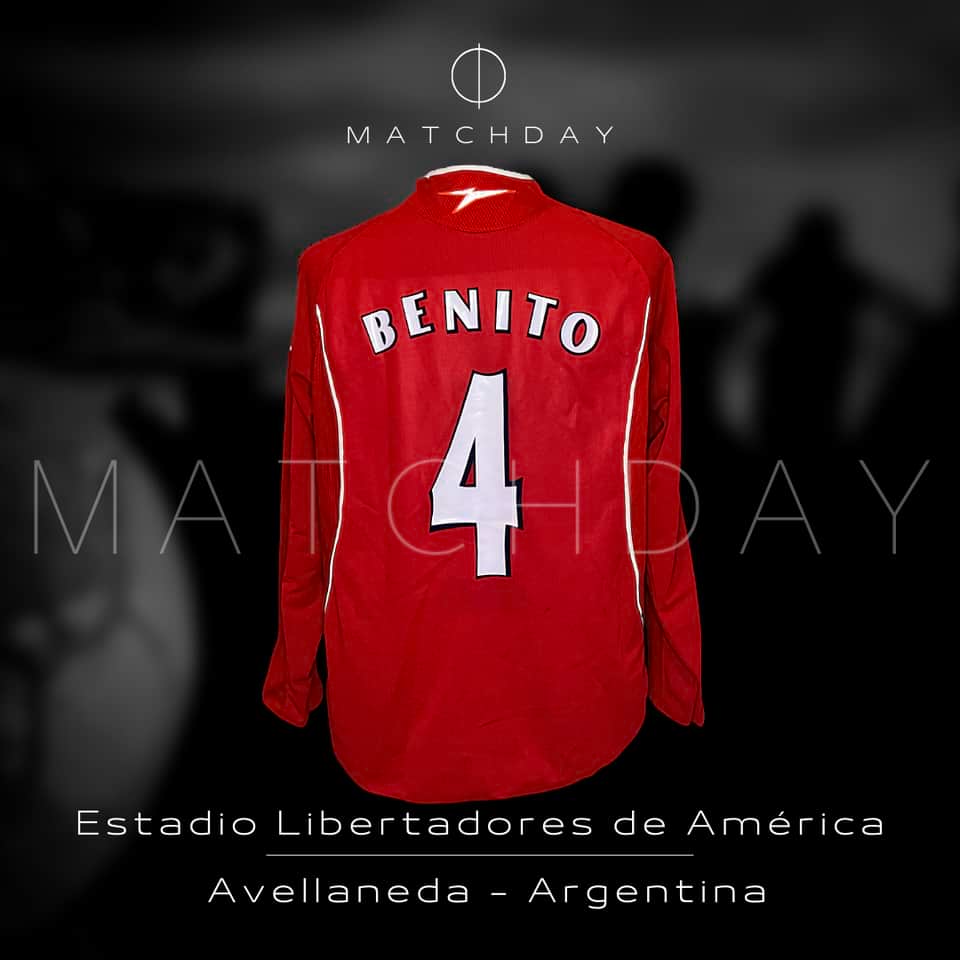Felix Benito match worn jersey – Independiente – Copa Sudamericana 2003 - Image 5