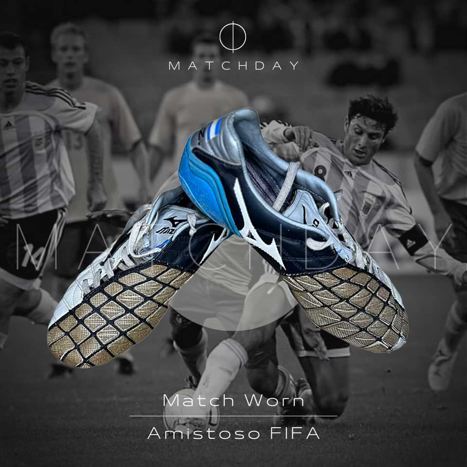 Javier Zanetti match worn boots – AFA – Amistoso FIFA - Image 3
