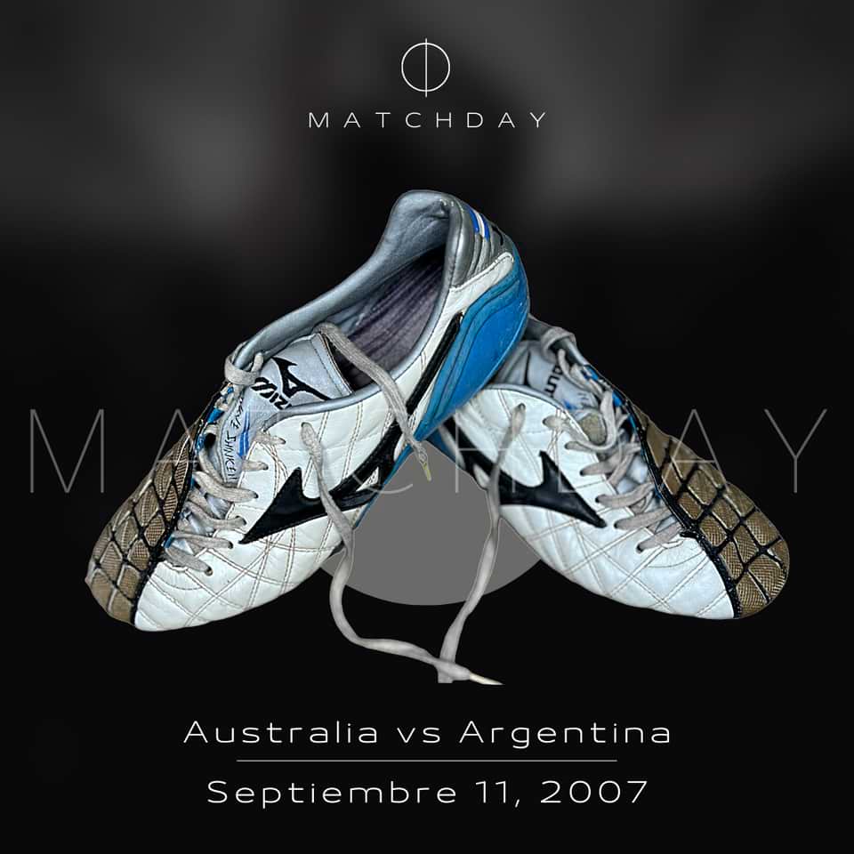 Javier Zanetti match worn boots – AFA – Amistoso FIFA - Image 4