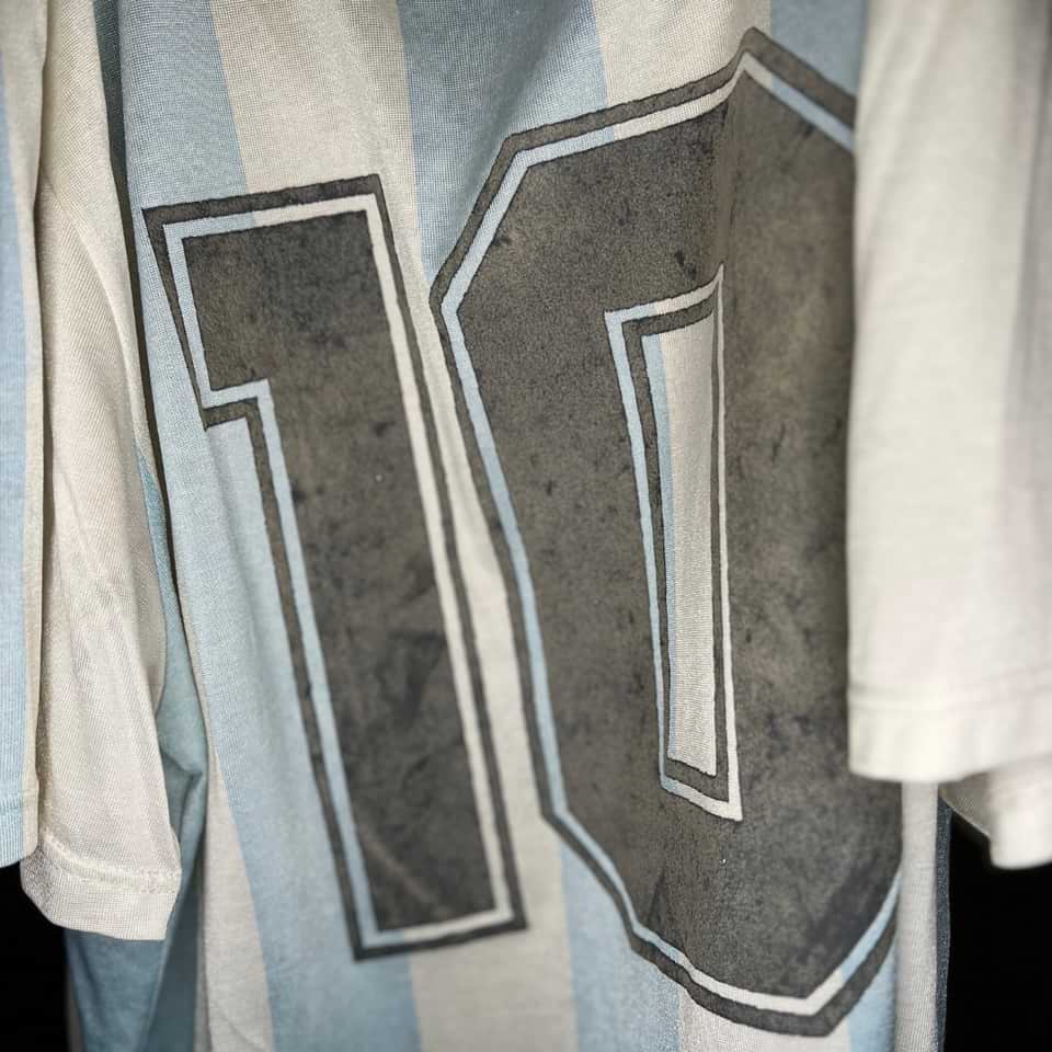 Diego Simeone match worn jersey – Argentina – King Fahd Cup - Image 7