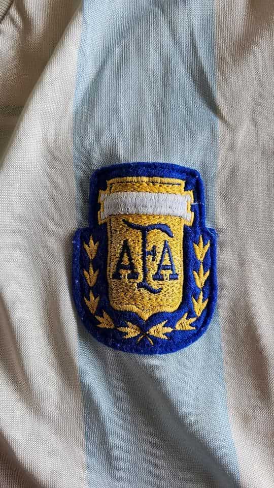 Diego Simeone match worn jersey – Argentina – King Fahd Cup - Image 8