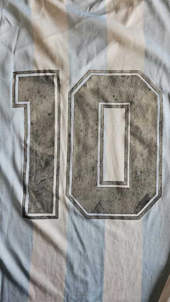 Diego Simeone match worn jersey – Argentina – King Fahd Cup - Image 12