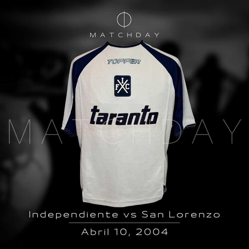Hugo Morales match worn jersey – Independiente – Clausura 2004 - Image 4