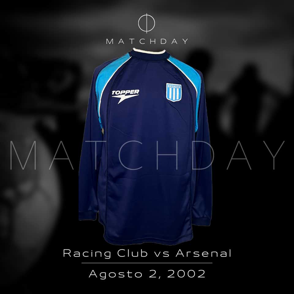 Maximiliano “Chanchi” Estevez match worn jersey – Racing Club – Torneo Apertura 2002 - Image 4