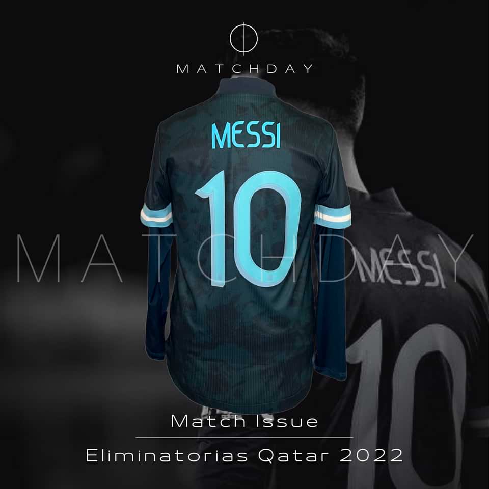 Lionel Messi match issue jersey- AFA – Eliminatorias Qatar 2022 - Image 3