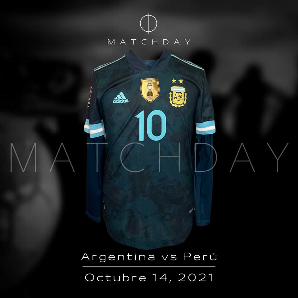 Lionel Messi match issue jersey- AFA – Eliminatorias Qatar 2022 - Image 4